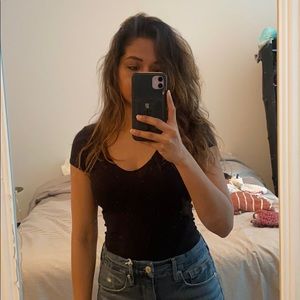 Black tee shirt